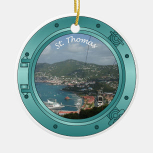St Thomas hyttventil Julgransprydnad Keramik