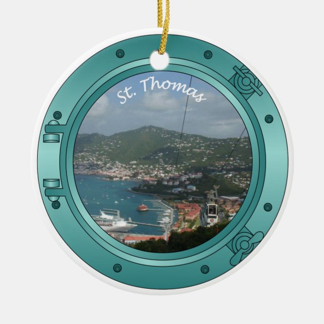 St Thomas hyttventil Julgransprydnad Keramik (Framsidan)