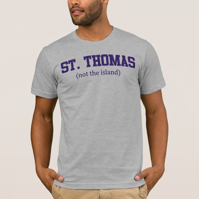 St Thomas - inte ön T-shirt (Framsida)
