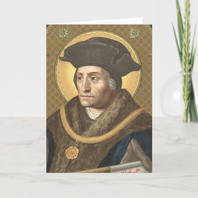 St. Thomas More (SAU 026) Blank Greeting Card 2 Kort (Framsida)