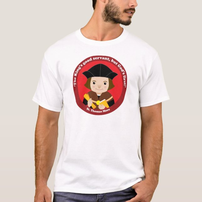 St. Thomas More Tee Shirt (Framsida)
