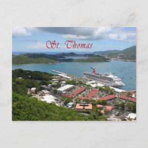 St. Thomas PostCard Vykort