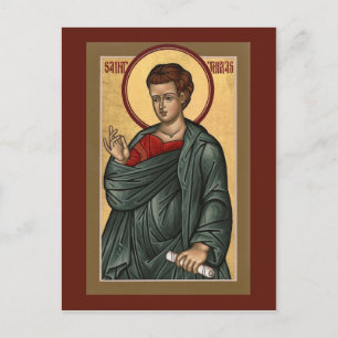 St. Thomas Prayer Card Vykort