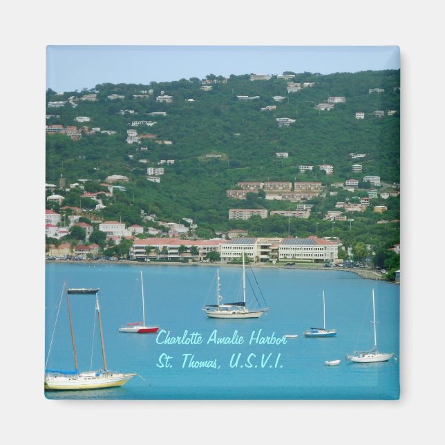 St. Thomas Sailcraft Magnet (Framsidan)