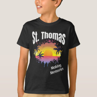 St Thomas Skapar minnesmatchningar som matchar fam T Shirt