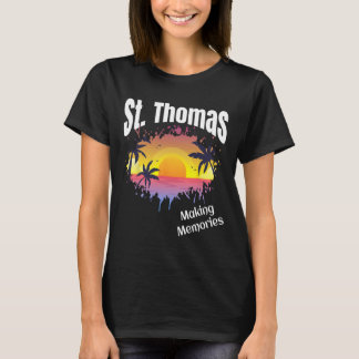 St Thomas Skapar minnesmatchningar som matchar fam T Shirt