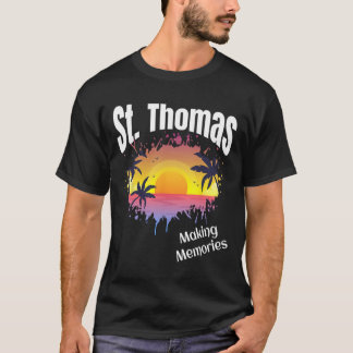 St Thomas Skapar minnesmatchningar som matchar fam T Shirt