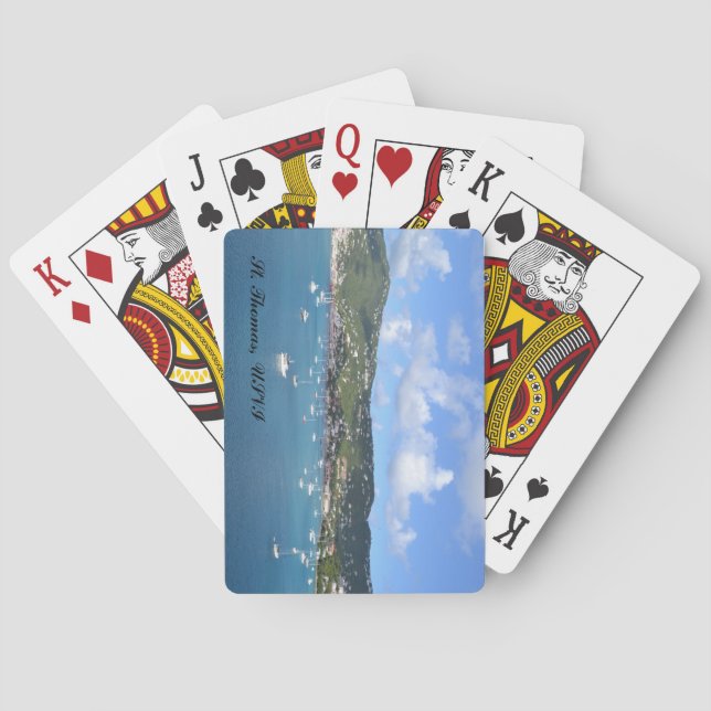 St. Thomas Spelkort (Baksidan)