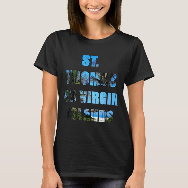 ST Thomas Strandskjortor T Shirt (Framsida)