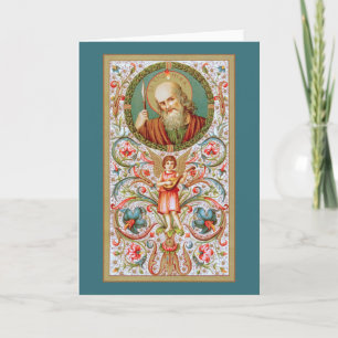 St Thomas the Apostle (JMAS12) Blank Hälsning Kort