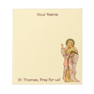 St. Thomas the Apostle (RLS 18) 5,5"x6" Anteckningsblock