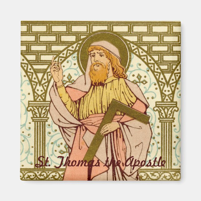 St. Thomas the Apostle (RLS 18) Magnet (Framsidan)
