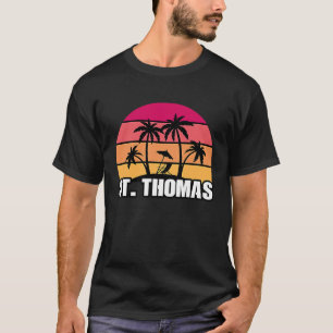 St Thomas Travel Souvenir T Shirt