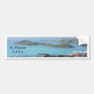 St Thomas U.S.V.I. Bildekal