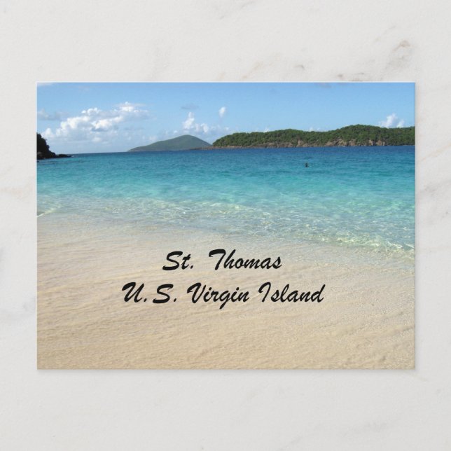 St. Thomas, U.S. Virgin Island Vykort (Framsida)