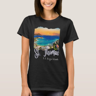 St. Thomas U.S. Virgin Islands Vacation St Thoma T Shirt