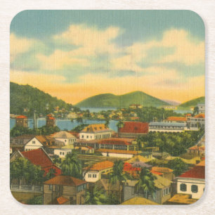 St Thomas Underlägg Papper Kvadrat