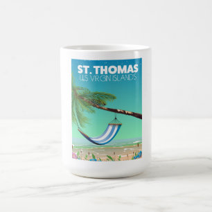 St Thomas US Virgin Islands. Kaffemugg