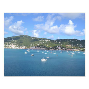 St Thomas USVI-affisch Fototryck