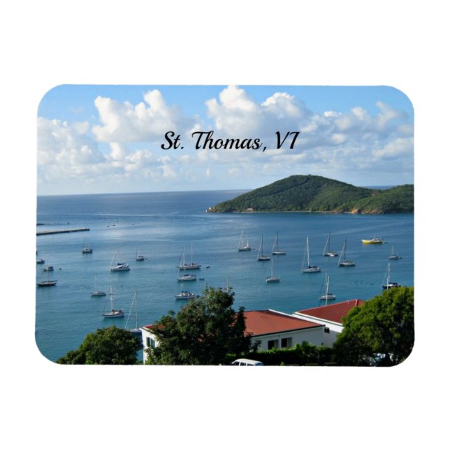 St. Thomas, VI Magnet (Horisontell)