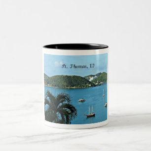 St. Thomas, VI Två-Tonad Mugg