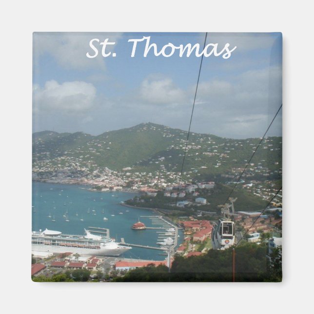 St Thomas View Magnet (Framsidan)