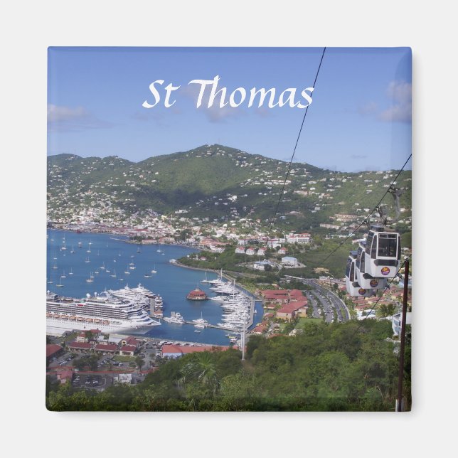 St Thomas View Magnet (Framsidan)