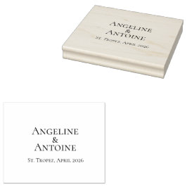 St. Tropez Destination Wedding  Stämpel