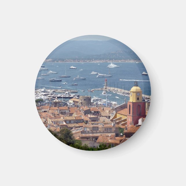 st tropez hamn magnet (Framsidan)