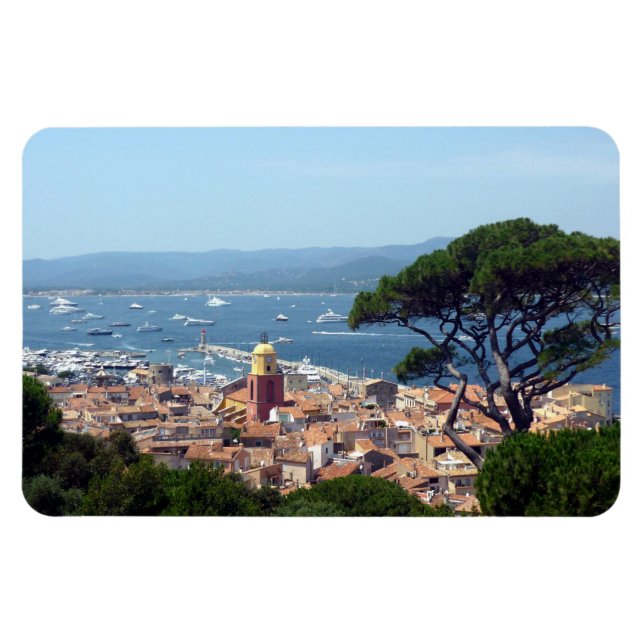st tropez-scen magnet (Horisontell)