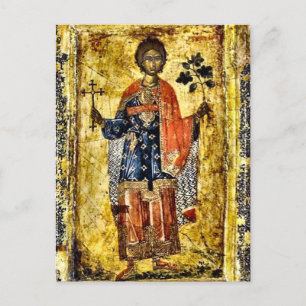 St. Tryphon of Campsada Orthodox Christian Icon Vykort