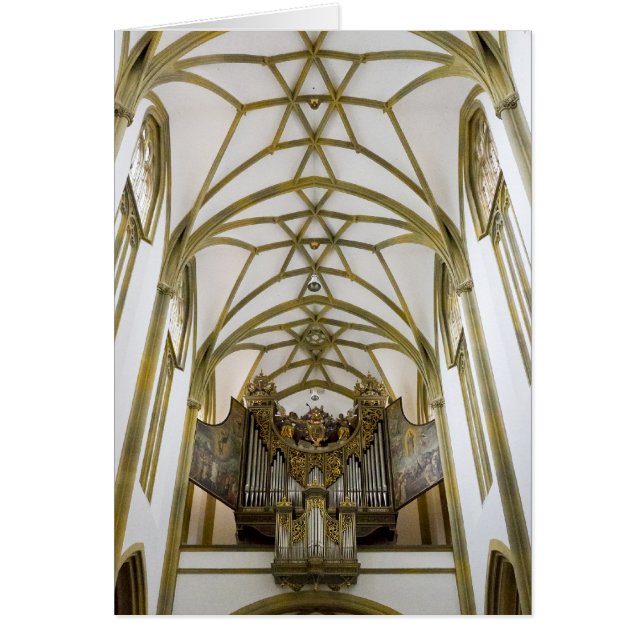 St Ulrica och St Afra, Augsburg Hälsningskort (Framsidan)