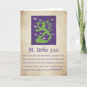 St. Urho 3:16 - kort