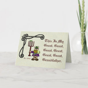 St. Urho är mitt relativa     kortAnpassa det! Kort