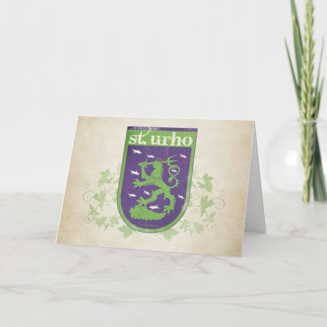 St. Urho Jackar av Arm - kort (Framsida)