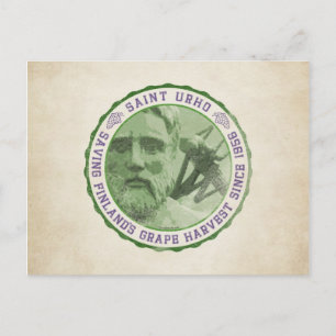 St. Urho Seal - vykort