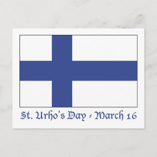 St. Urhos dag Vykort