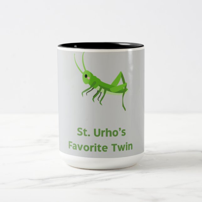 St. Urhos favorittvillingknut Två-Tonad Mugg (Center)