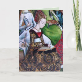 St. Ursula-läsningskort (detalj; M 070) Kort