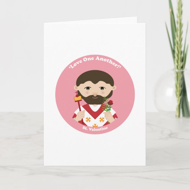 St. Valentine Helgkort (Framsida)