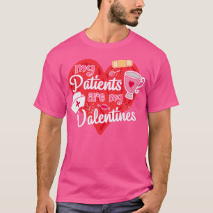 St Valentines day Nurse Doktor-tandläkare T Shirt