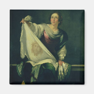 St.-Veronica, 1625-30 (olja på kanfas) Magnet