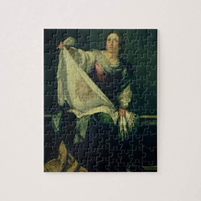 St.-Veronica, 1625-30 (olja på kanfas) Pussel (Vertikal)