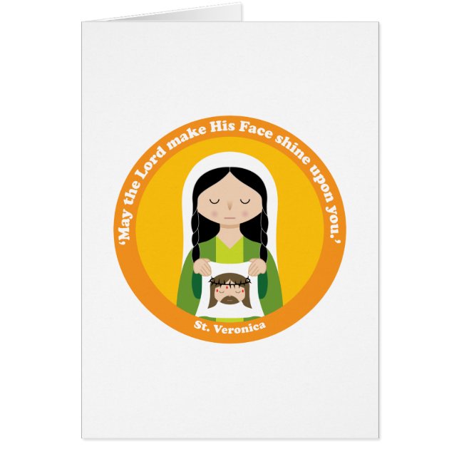 St.-Veronica Hälsningskort (Framsidan)