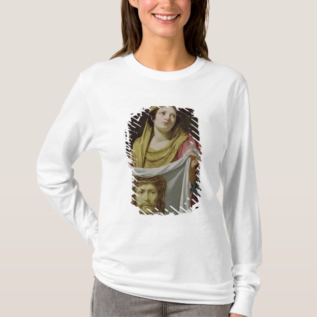 St.-Veronica-innehav som heligan döljer Tee (Framsida)