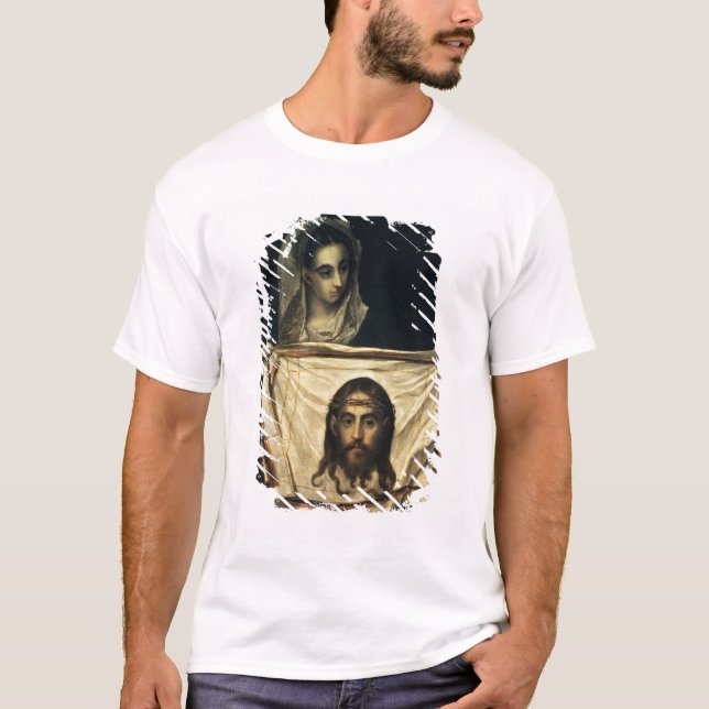 St.Veronica med Heligan Shroud Tröja (Framsida)
