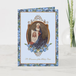 St. Veronica Religiösa Heliga Ansikte av Jesus Blo Kort