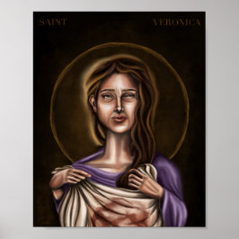 St. Veronica - stor utskrift Poster