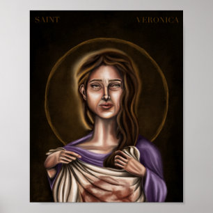 St. Veronica - stor utskrift Poster