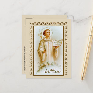 St. Viator av Lyon, kateket (BF 02) Vykort